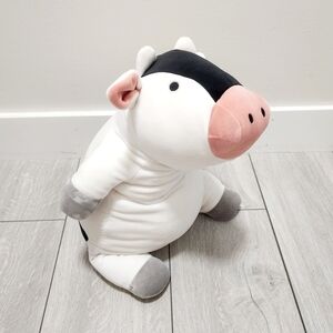 Cow Weighted Plush Throw Pillow - Pillowfort